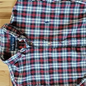 Polo plaid button down shirt small